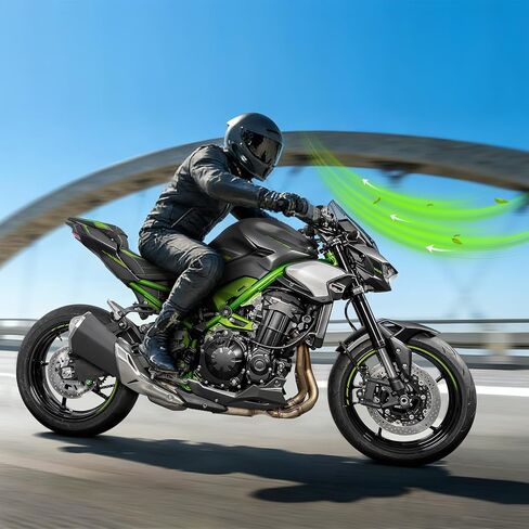 الزجاج الأمامي للدراجات النارية + 60 مللي متر مناسب لـ Z900 Z 900 2025 حاجب منحرف الرياح ، دخان خفيف in Kuwait