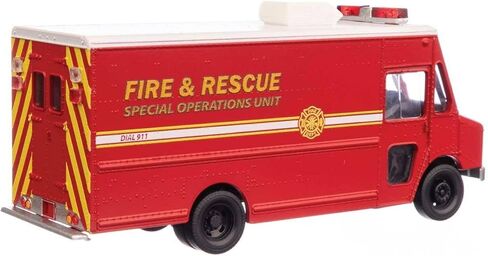 Walthers Scenemaster 949-12107 HO Scale Morgan Olson(R) Route Star Van - Fire & Rescue (Special Operations Unit) in Kuwait