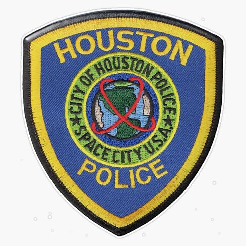 Houston Police Sticker Bumper Sticker Vinyl Decal 5" in Kuwait