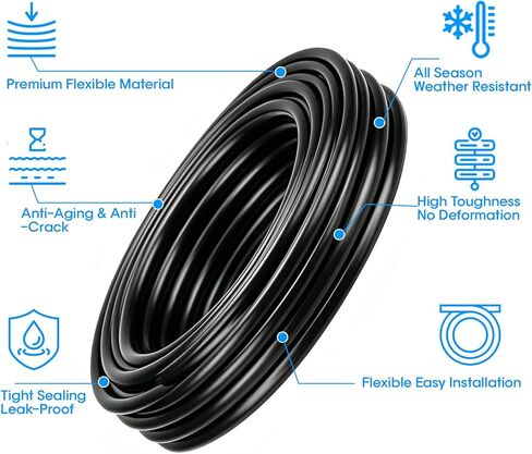 Windshield Washer Hose Repair Kit, 13 Ft Universal Washer Fluid Hose with 12 Connectors, Premium Durable Wiper Hose Fits Most Cars Trucks SUV in Saudi Arabia