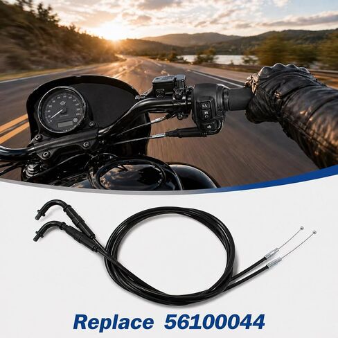 Motorcycle Accelerator Throttle Oil Line Cable Wire Fit for Harley XG500 XG750 2015-2020, Gas Cable Throttle Line Assy Replace 56100044, Over 20CM in Saudi Arabia