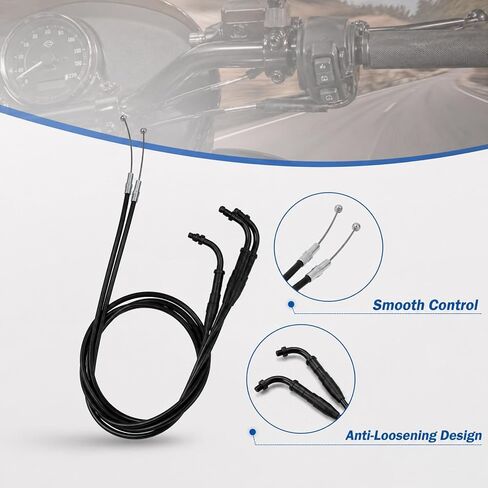 Motorcycle Accelerator Throttle Oil Line Cable Wire Fit for Harley XG500 XG750 2015-2020, Gas Cable Throttle Line Assy Replace 56100044, Over 20CM in Saudi Arabia