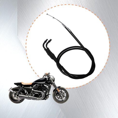 Motorcycle Accelerator Throttle Oil Line Cable Wire Fit for Harley XG500 XG750 2015-2020, Gas Cable Throttle Line Assy Replace 56100044, Over 20CM in Saudi Arabia