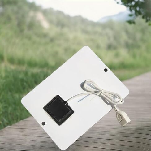 Portable Solar Charger with USB Port, Compact Lightweight Panel Design for Outdoor Charging Camping Hiking Fishing Travel, 1 in Kuwait