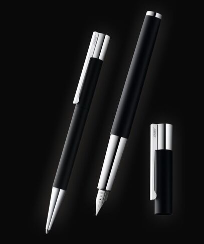 LAMY L80-M Fountain Pen Nib M (Medium Point), Scara, Matte Black, Dual Use Type in Kuwait