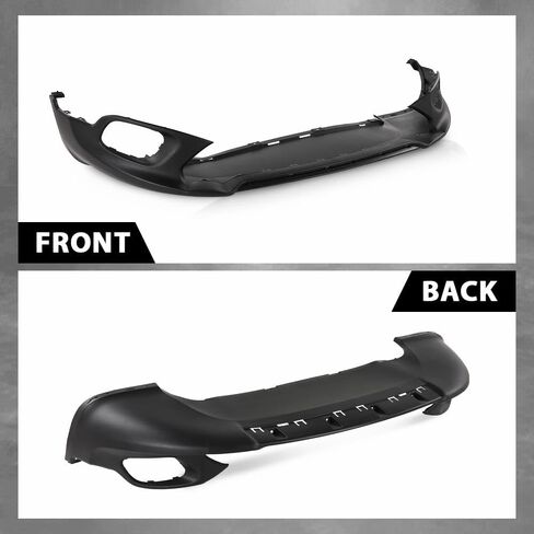 G-PLUS Front Lower Bumper Cover Compatible with Jeep Cherokee Latitude Plus 2018, Fit Jeep Cherokee (submodel: Latitude, Limited, North, Sport) 2014-2018 68203213AB, 68203213AA, CH1015119 in Kuwait