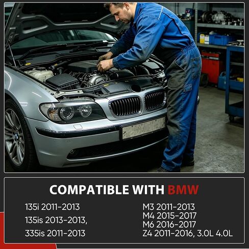 مقلاة زيت ناقل الحركة من الألومنيوم مع قابس/حشية تصريف مغناطيسية متوافقة مع BMW 335is 2011 2012,2013, 135i 2011-2013, M5 2013-2016, Z4 2009 2010-2016,M6 Gran Coupe 28107842828 (أحمر) in Kuwait