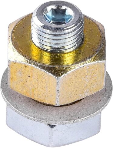 قابس تصريف وعاء ناقل الحركة JEGS | 1/2"-20 ذكر × 1/8" أنثى NPT | صنع في الولايات المتحدة الأمريكية in Kuwait