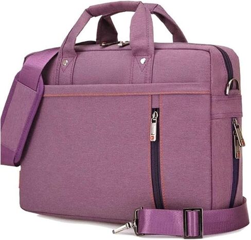 Business Briefcase Messenger Handbag, Protective Laptop Shoulder Crossbody Bag in Saudi Arabia