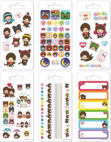 لوحة قلابة صغيرة الحجم من Monchhichi - 6 صفحات in Kuwait