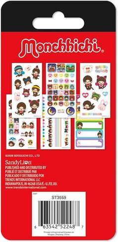 لوحة قلابة صغيرة الحجم من Monchhichi - 6 صفحات in Kuwait