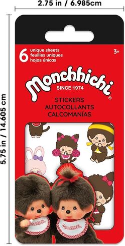 لوحة قلابة صغيرة الحجم من Monchhichi - 6 صفحات in Kuwait