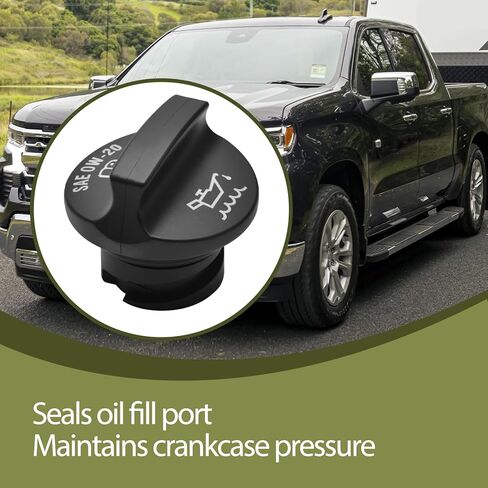 GM 0W-20 Engine Oil Fill Cap Compatible with 2014+ 5.3L 6.2L Gen V LT Engines Replace 12713785 in Saudi Arabia