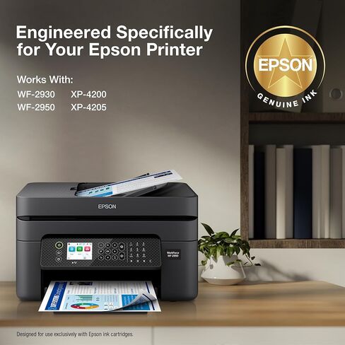 مجموعة خراطيش حبر Epson 232 Claria عالية السعة باللون الأسود والألوان القياسية (T232XL-BCS) تعمل مع القوى العاملة WF-2930,2950 وExpression XP-4200,4205، (عبوة من قطعتين) in Kuwait