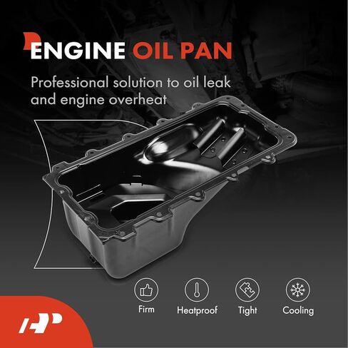 حوض زيت المحرك الممتاز مع قابس تصريف متوافق مع Ford F-150 F150/Explorer/Explorer Sport Trac 2009-2010 وMercury Mountaineer 2009-2010، 4.6L، يستبدل 9L3Z6675B in Kuwait