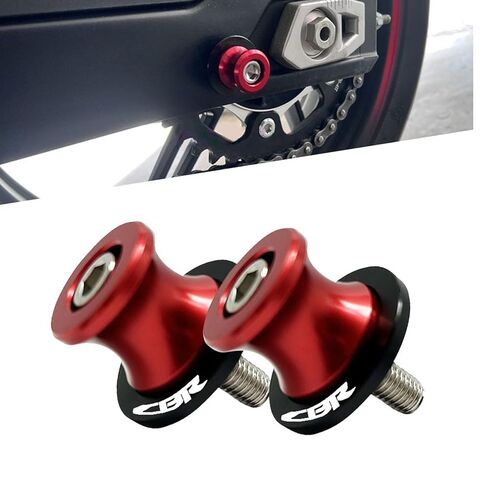 2 Pcs Motorcycle Stainless Steel Shell Screws Fairing Bolt Kit Fit for H-onda CBR 600R 954RR 900RR 250R 300R 500R 600RR 650R 1000RR M8*8mm (Red) in Saudi Arabia