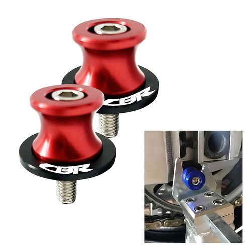 2 Pcs Motorcycle Stainless Steel Shell Screws Fairing Bolt Kit Fit for H-onda CBR 600R 954RR 900RR 250R 300R 500R 600RR 650R 1000RR M8*8mm (Red) in Saudi Arabia