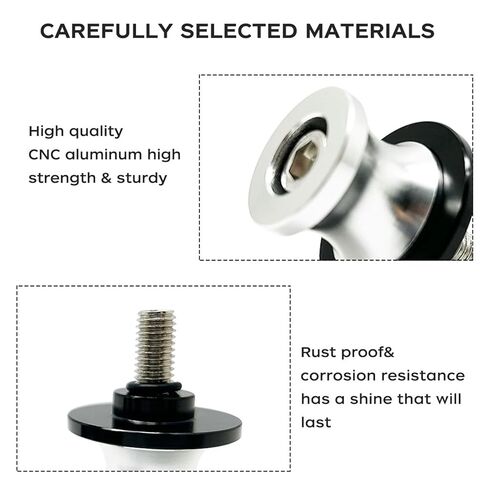 2 Pcs Motorcycle Stainless Steel Shell Screws Fairing Bolt Kit Fit for H-onda CBR 600R 954RR 900RR 250R 300R 500R 600RR 650R 1000RR M8*8mm (Red) in Saudi Arabia