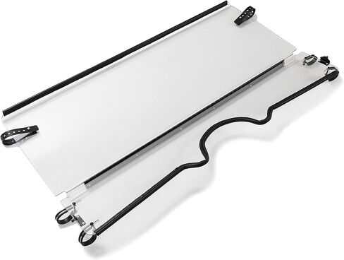 HECASA 1/4" Thick Folding Windshield & Roof Top Compatible with 2006-2013 Yamaha Rhino 450 660 700 Windscreen Hard Top Canopy Ceiling Shade in Kuwait