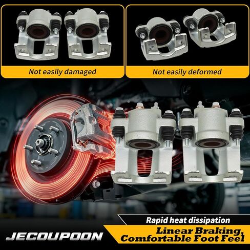 192948 192949 Pair Rear Disc Brake Caliper without Bracket Compatible with QX56 2004-2010 Pathfinder 2004 Titan 2004-2015 Armada 2005-2015 V8 5.6L 440017S000 440117S000 in Kuwait