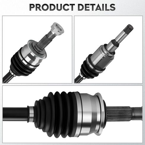 NEW Left & Right Front CV Axle Shaft Assembly fits for Chevrolet Sonic 2012 2013 2014 2015 2016 2017 1.8L (for Automatic Trans Only), Driver & Passenger Side, 2-Pack in Kuwait