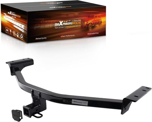 maXpeedingrods Rear Trailer Hitch Kit with Rubber Hitch Cover, Class 3 Trailer Hitch, Trailer Hitch 2" Receiver Fits for Nissan Pathfinder 2022-2025 & for INFINITI QX60 2022-2026 in Kuwait