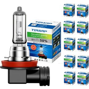 10PCS H11 Halogen Headlight Bulbs, 12V 55W H11 Halogen Bulbs Replacement for Car Truck Headlight Bulb, 3800K Amber Yellow, Value Pack in Saudi Arabia