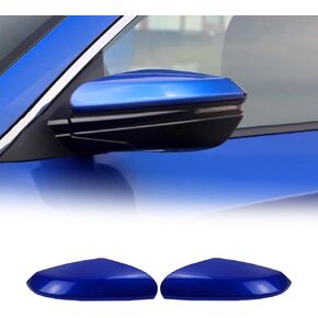Kurtz Door Rearview Mirror Cover for Honda 10th Gen Civic 2016 2017 2018 2019 2020 2021 Ox Horn Mirror Cover Side Door Rearview Mirror Cap Trim Sport Accessories ABS Carbon Fiber 2PCS in Saudi Arabia