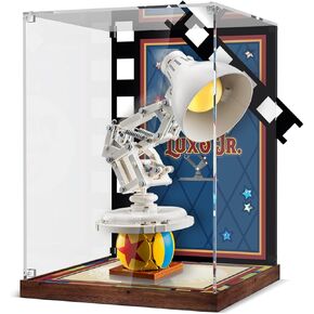 Acrylic Display Case Compatible with Lego 21357 Pixar Luxo Jr. Lamp - No Model Only Case , Dust-Proof Protective Showcase Box for Lego Pixar Lamp Ideas for Adults Fans in Saudi Arabia