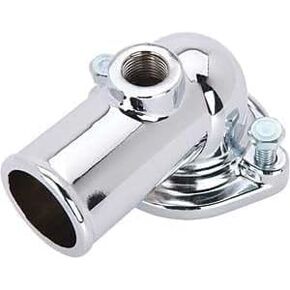 JEGS 51116 O-Ring Style Thermostat Housing Ford 429/460 فولاذ مطلي بالكروم O-Ri in Kuwait