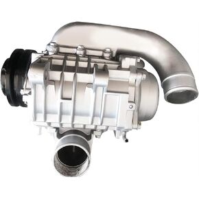 Universal Supercharger, Supercharger Compressor Blower Booster Turbine, Aluminium High Performance Turbo Blower for 2.0-3.5L Car SUV Roots, Cherokee for TOYOTA Previa Buick GL8 HOVER, etc in Saudi Arabia