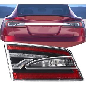 LH LED مجموعة ضوء الذيل الداخلي متوافقة مع 2012-2021 تسلا موديل S المصباح الداخلي الخلفي الجانب الأيسر للسائق استبدال 6005925-00-E in Kuwait