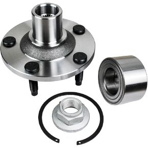 Autoround 518515 Front Wheel Bearing and Hub Assembly Compatible with Ford Escape 2001-2012, Mazda Tribute 2001-2011, Mercury Mariner 2005-2011, 5 Lugs in Kuwait