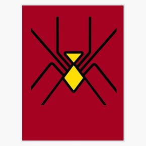 Spider-Woman 5" Removable Magnetic Bumper Sticker | Heavy-Duty Vehicle Magnet in Kuwait