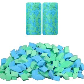 Bean Bag Filler, 10 Pounds Comfortable and Soft Shredded Memory Foam Filling Without Gel, Premium Random Colors BeanBag Stuffing for Various Pillows/Punching Bag/Couch Cushions/Pouf/Dog Bed in Saudi Arabia
