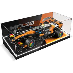 Display Case for Lego 42228 McLaren MCL39 F1 Car, Premium Acrylic Dustproof Showcase with LED Lighting to Showcase Your Building Kit (Only Case - Model Not Included) in Saudi Arabia