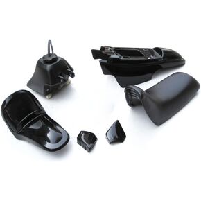 PLASTIC SET FOR PW50 SEAT GAS TANK KIT BLACK COLOR PS36 in Saudi Arabia