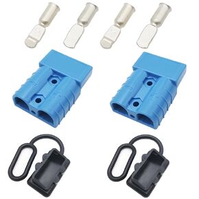 CESFONJER Battery Connector 50A, Red Battery Quick Connect Disconnect Connector Plug Kit, for Car, Motorhome, solar batteries, Camper, Boat (Fits 6-10 AWG Wire) in Saudi Arabia