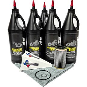 مجموعة أدوات تغيير الزيت وناقل الحركة التقدمي Powersport's DIFF - متوافقة مع موديلات Can-Am MAVERICK R (ليس X3) - زيت Trans and Diff، مرشح Trans، قطعة قماش، قمع وغسالات مانعة للتسرب متضمنة C14 in Kuwait