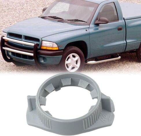 Headlight Lamp Retainer Lock Ring 55077046AA for Dodge for DAKOTA 1997-2004, for JEEP Grand for 1994-1998, for RAM 1500 2500 3500 1994-2002, Plastic Direct Fit Headlamp Bulb Retainer Clip in Saudi Arabia