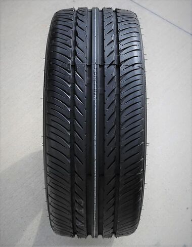 مجموعة من 4 (أربعة) إطارات فورسيوم D850 لسيارات الركاب عالية الأداء لجميع المواسم - 205/40R18 205/40ZR18 205/40/18 205/40-18 86Y نطاق التحميل XL 4-Ply BSW جدار جانبي أسود UTQG 400AA in Kuwait