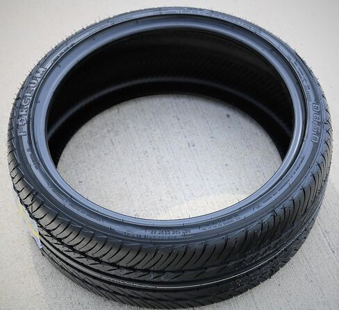 مجموعة من 4 (أربعة) إطارات فورسيوم D850 لسيارات الركاب عالية الأداء لجميع المواسم - 205/40R18 205/40ZR18 205/40/18 205/40-18 86Y نطاق التحميل XL 4-Ply BSW جدار جانبي أسود UTQG 400AA in Kuwait