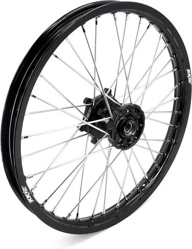 KKE 1.6 * 21/2.15 * 18 Enduro CNC Motorcycle Wheels Fit SUZUKI DRZ400SM 2005-24, DRZ400S 2000-2024, DRZ400E 00-07, DRZ400 00-04 in Black in Saudi Arabia
