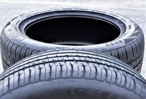 مجموعة من 4 (أربعة) إطارات شعاعية لأداء سيارة الركاب Accelera Phi-R لجميع المواسم - 195/55R15 195/55/15 195/55-15 89V نطاق التحميل XL 4-Ply BSW جدار جانبي أسود UTQG 400AA in Kuwait