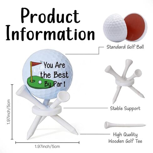 for Men Dad, Birthday Graduation Gift for Men Women Golfers Lovers Husband Coworkers Boss Friends, Golf Ball Tabletop Display Stand Holders Gift Decor in Saudi Arabia