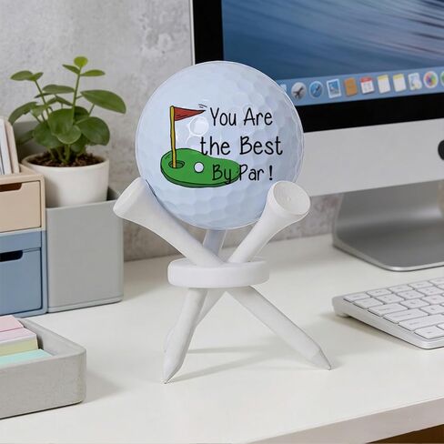 for Men Dad, Birthday Graduation Gift for Men Women Golfers Lovers Husband Coworkers Boss Friends, Golf Ball Tabletop Display Stand Holders Gift Decor in Saudi Arabia
