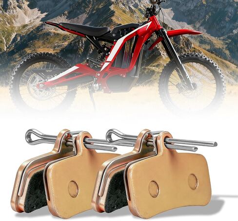 2Pcs Sintered Brake Pads for Surron Light Bee X/S, for Talaria Sting R MX3/MX4, for Segway X160/X260, Rear Front Disc Brake Pads, Ebike Accessories Replacement Parts for Super 73 RX Mojave in Saudi Arabia