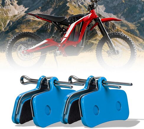 2Pcs Sintered Brake Pads for Surron Light Bee X/S, for Talaria Sting R MX3/MX4, for Segway X160/X260, Rear Front Disc Brake Pads, Ebike Accessories Replacement Parts for Super 73 RX Mojave in Saudi Arabia