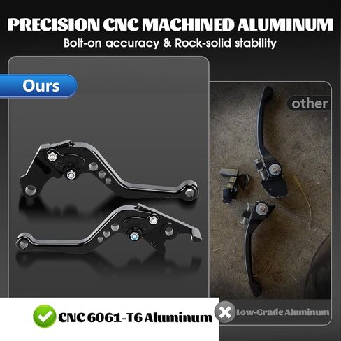عتلات الفرامل الفاصل CNC لـ GROM 125 14-26 CB300R Monkey 125 18-25 CBR500R CBR500F CBR500X 13-21 CBR300R/F/FA 14-21 CB400F/R 13-15 CBR250R 11-15 دراجة نارية قابلة للتعديل رافعة سوداء in Kuwait