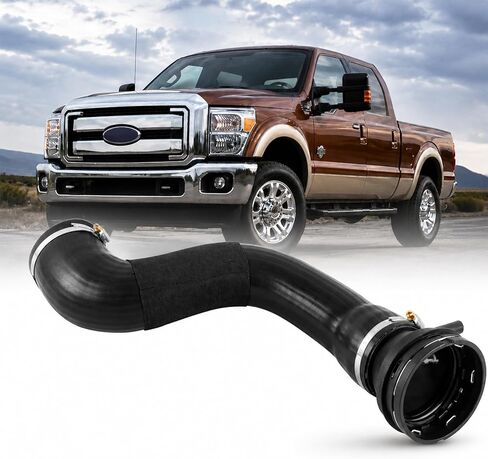 Turbo Intercooler Outlet Tube Hose Compatible With Ford F-250 F-350 Super Duty 6.7L for PowerStroke Engine 2017-2019 Replaces# HC3Z-6F073-B in Saudi Arabia